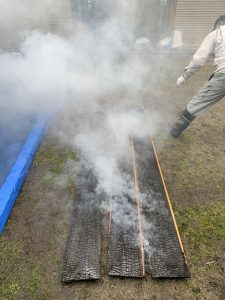 焼き杉板