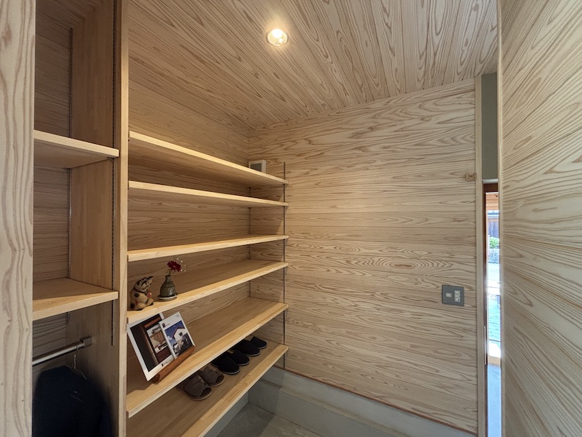 但馬の注文住宅 玄関動線でできる花粉対策の工夫