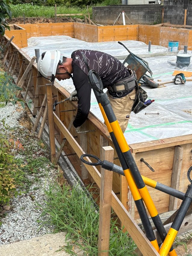 【新築】《8月中旬》兵庫県豊岡市｜基礎工事進んでます！