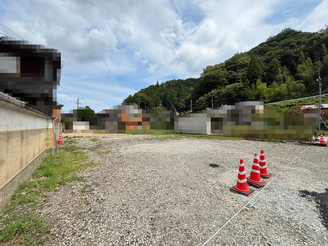【新築】《8月下旬》兵庫県豊岡市|縄張りを行いました