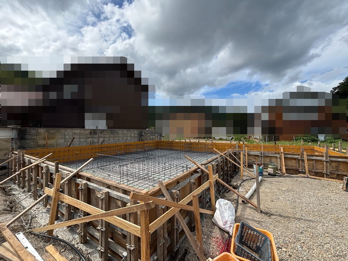 【新築】《9月下旬》兵庫県豊岡市|基礎工事進んでます!