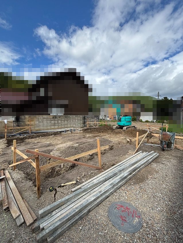 【新築】《9月下旬》兵庫県豊岡市｜基礎工事進んでます！