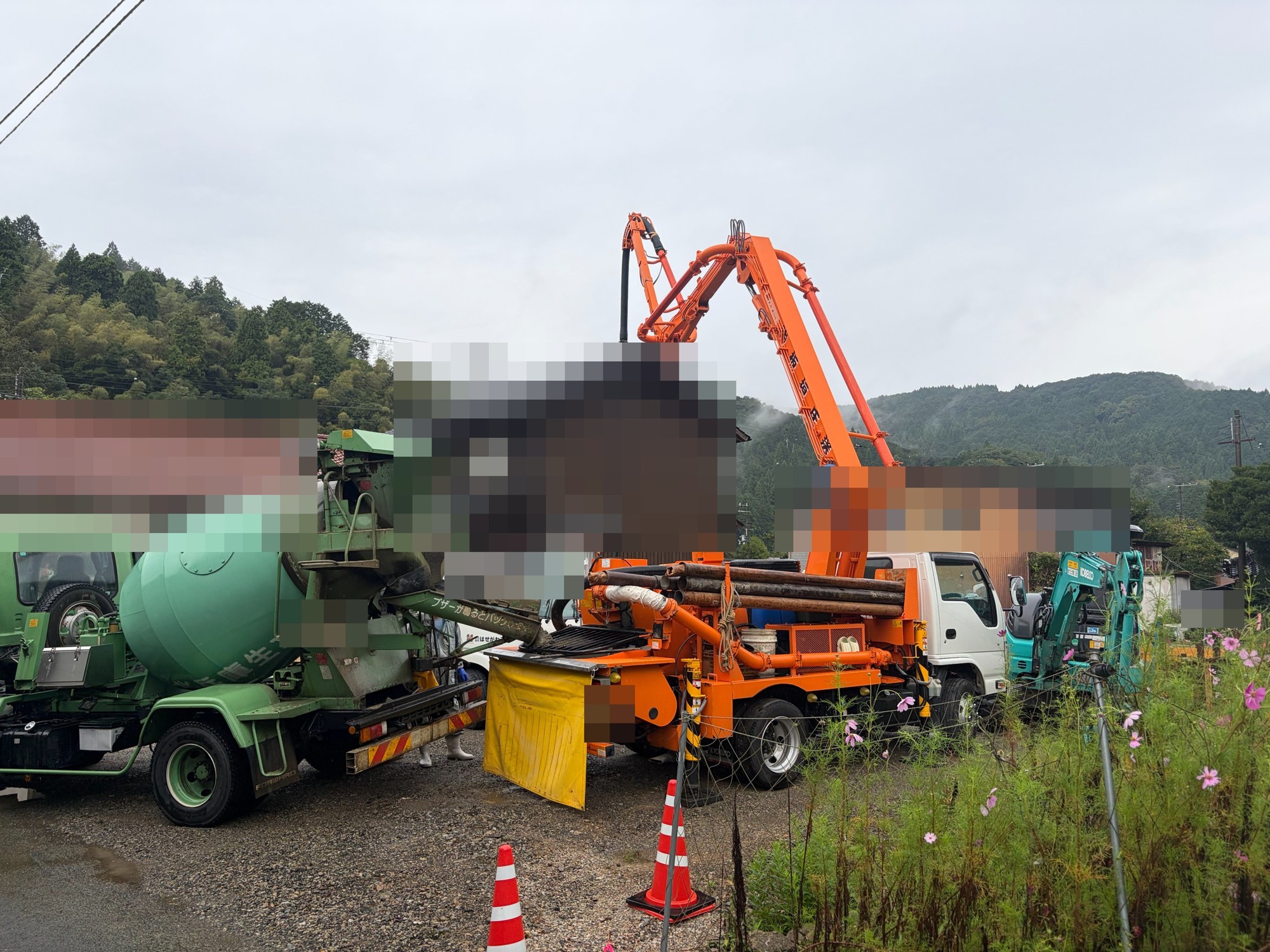 【新築】《9月下旬〜10月上旬》兵庫県豊岡市|コンクリート打設、基礎の立ち上がりへ!
