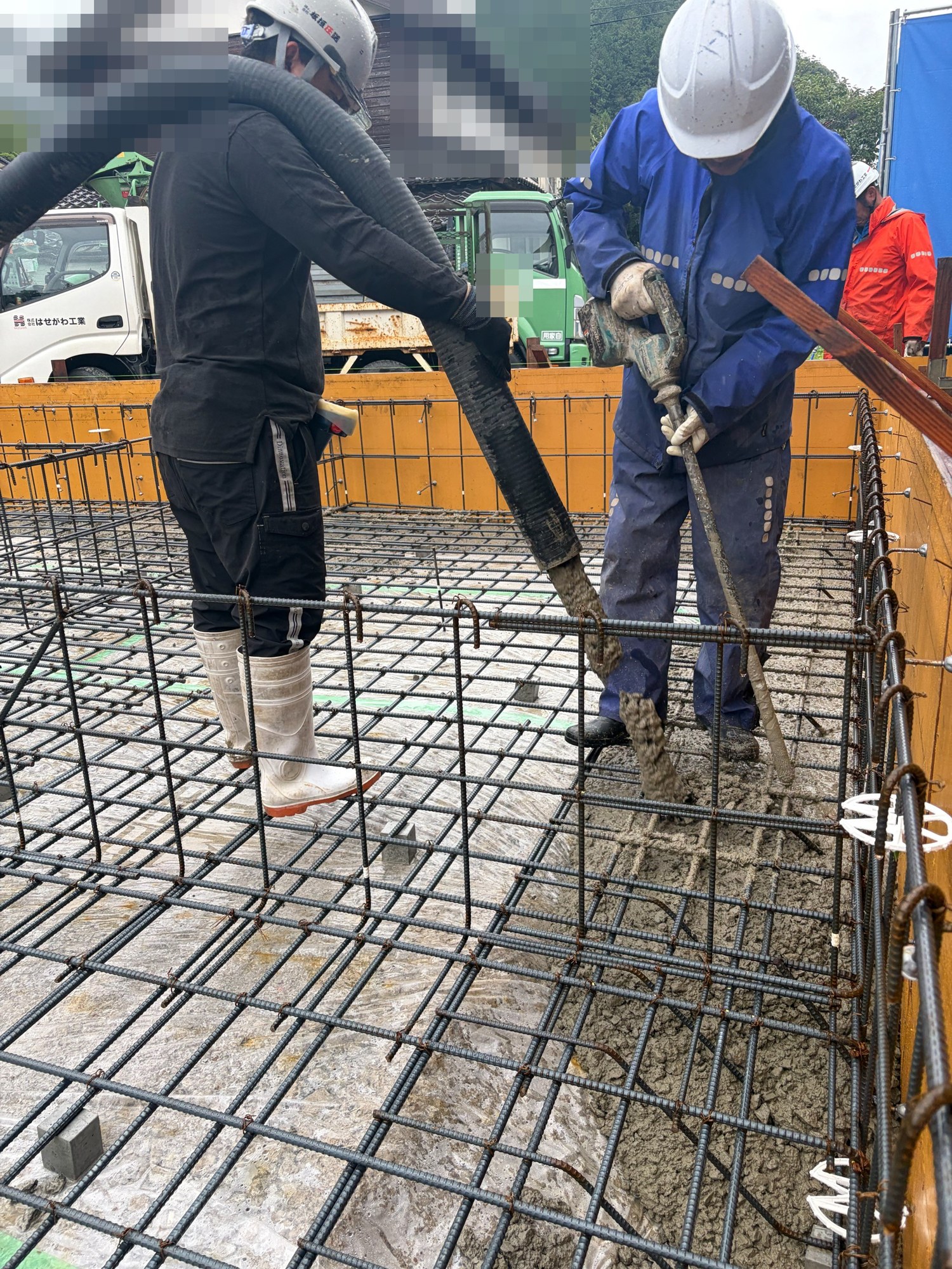 【新築】《9月下旬〜10月上旬》兵庫県豊岡市｜コンクリート打設、基礎の立ち上がりへ！